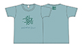 ○×Tシャツ（アクアブルー）