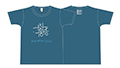 ○×Tシャツ（ディープブルー）